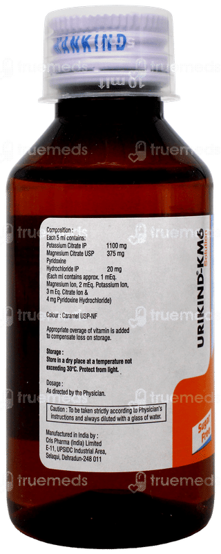 Urikind Km6 Sugar Free Solution 100Ml